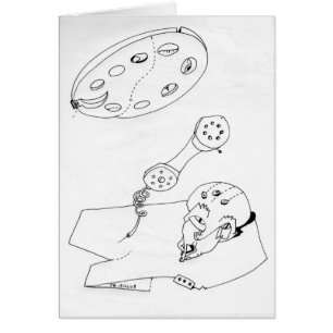 PDD Kleine Zwakke Tekeningen Wraak Doodles kaart