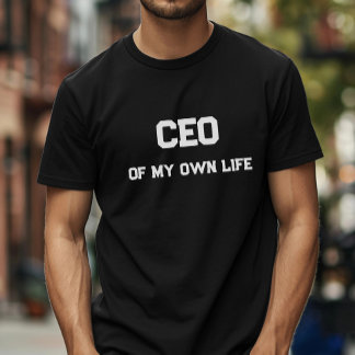 PDG de mon propre t-shirt de typographie motivatio