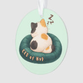 "PDG de Nap" Chat endormi sur le canapé (devant)