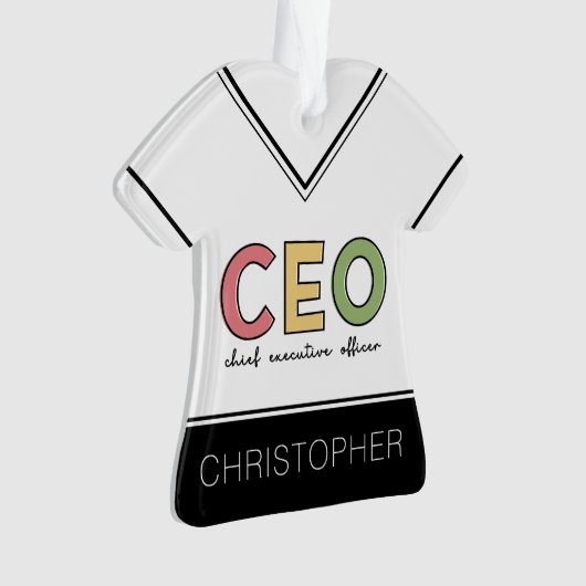 PDG personnalisé Chef de la direction Boss Gift (devant)