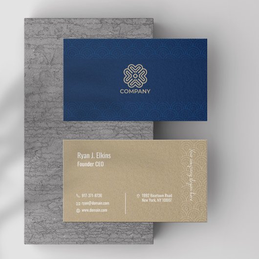 PDG professionnel et Carte de visite fondateur