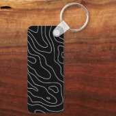 PDGA-nummerschijf met Golf-Sleutelhanger Sleutelhanger (Achterkant)