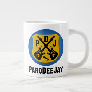 PDJ Jumbo Mug (logo rond)
