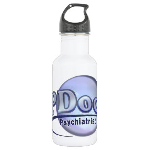 PDoc ARTS VAN PSYCHIATRY PSYCHIATRIST LOGO Waterfles