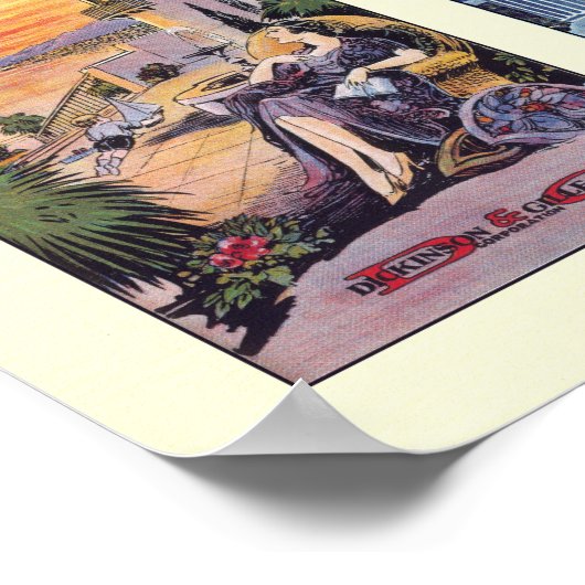 PDR BoTK - Old Town inschakelen Poster (Hoek)