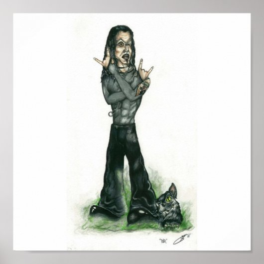 "PDR" van John Stelmach Poster (Voorkant)