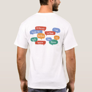 PDS Nutcracker 2021 Adult Cast T-shirt membre