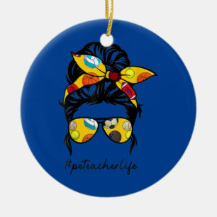 Pe-leraar lichamelijke opvoeding keramisch ornament