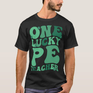 PE Leraar St Patrick's Day Physical Education Tea T-shirt
