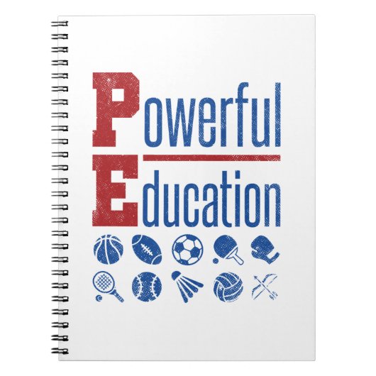 PE PowerEducation PE-leraar Notitieboek (Voorkant)