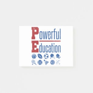 PE PowerEducation PE-leraar Post-it® Notes