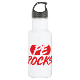PE Rocks Waterfles