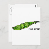 Pea Brain Briefkaart (Voorkant / Achterkant)