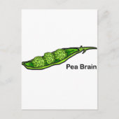 Pea Brain Briefkaart (Voorkant)