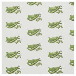 Pea cartoon illustratie stof