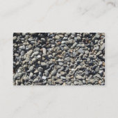 Pea Gravel Basalt Visitekaartje (Achterkant)