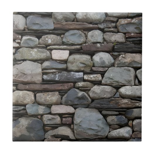 Pea grvel Basalt Tile Tegeltje (Voorkant)