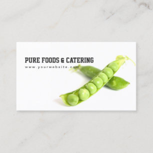 Pea Pod Pure Foods & Catering Visitekaartje