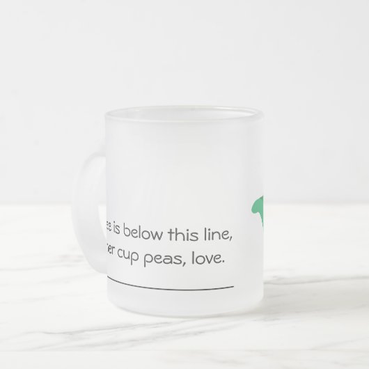 Pea Pod SweeLieverd Mok (Voorkant links)