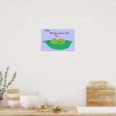 Pea Pod Sweethearts Poster (Keuken)