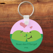 Pea Pod Sweethearts Sleutelhanger (Voorkant)