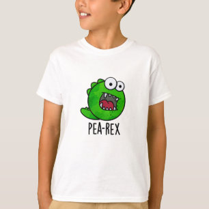Pea Rex Funny Dinosaur Veggie TRex Pun T-shirt