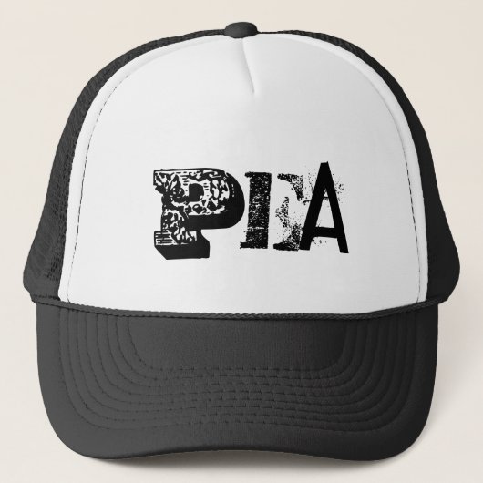 "Pea" Trucker Pet (Voorkant)