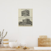 Peabody Bank, Kansas Poster (Keuken)
