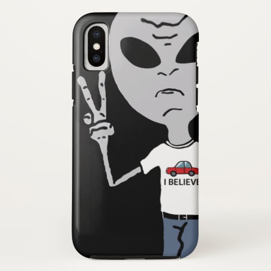 Peace Alien Case-Mate iPhone Case (Achterkant)
