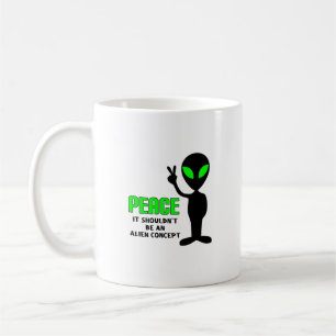 Peace Alien Koffiemok