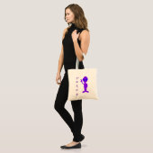 Peace Alien Tote Bag (Voorkant (model))