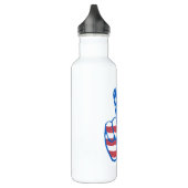 Peace American Flag Pattern Waterfles (Links)