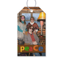 Peace and Joy Gift Label