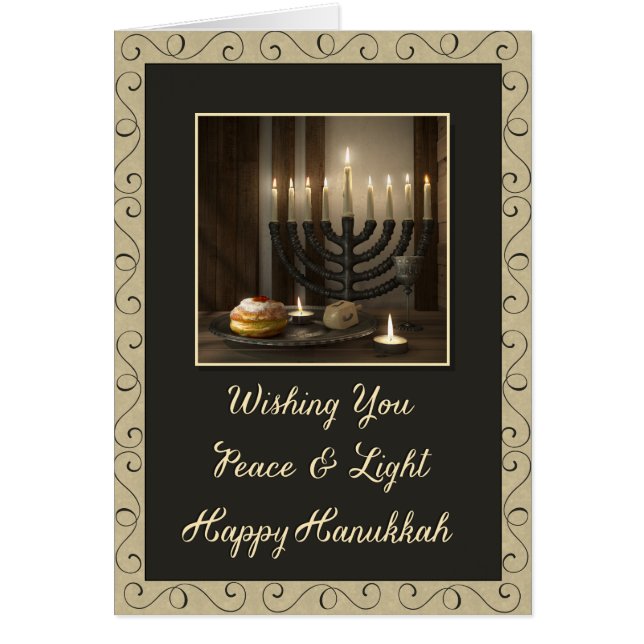 Peace and Light Hanukkah (Voorkant)