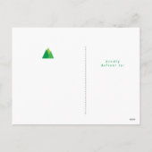 Peace and Love Bright Christmas Carte photo (Dos)