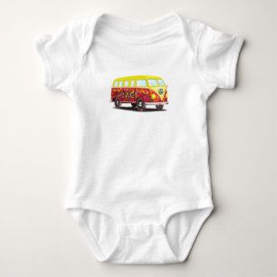 Peace and Love Hippy Bus Romper