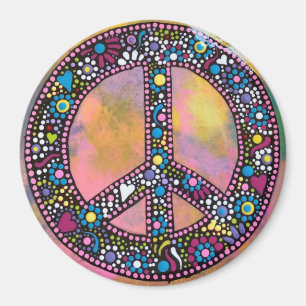 Peace and Love Magnet Magneet
