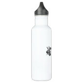 Peace and Roll Skeleton Hands Classic Waterfles (Links)