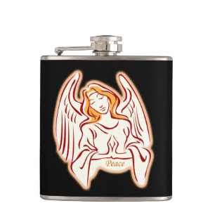 Peace Angel Flask Heupfles