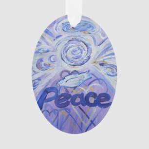 Peace Angel Word Art Cadeau de vacances
