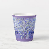 Peace Angel Word Art Custom Latte Mug Cup (Devant)