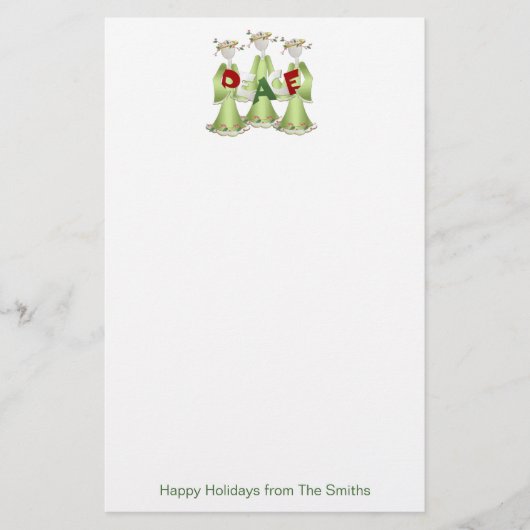 Peace Angels Stationery Briefpapier (Voorkant)