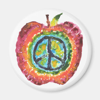 Peace Apple Magneet