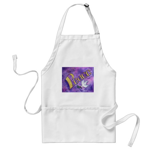 Peace Apron Standaard Schort (Voorkant)