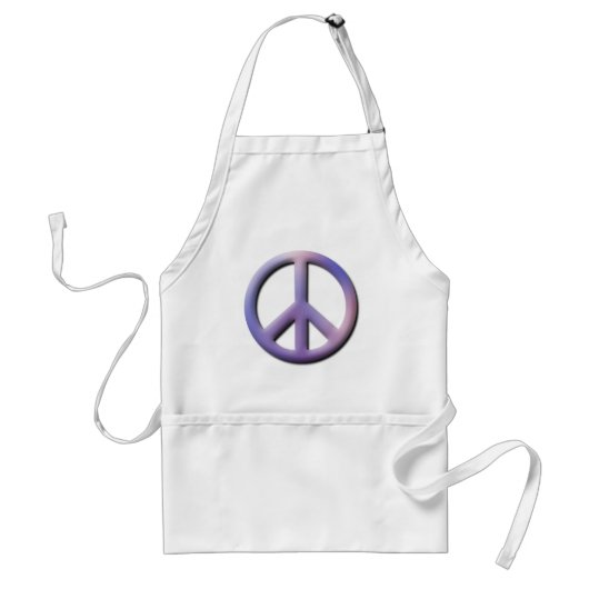 Peace Apron Standaard Schort (Voorkant)