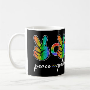 Peace Autism Love Autism Awareness T-Shirt-functie Koffiemok