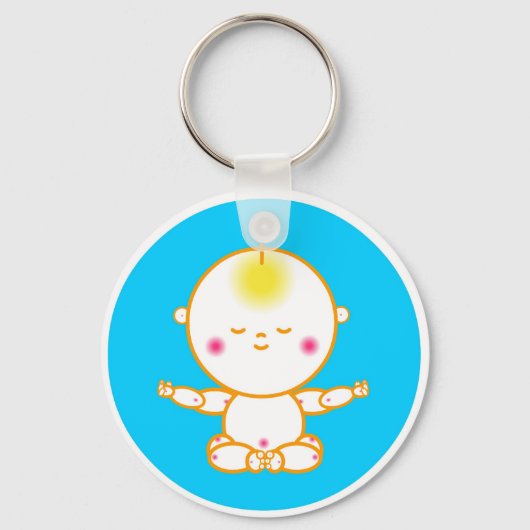 PEACE BABY SLEUTELHANGER (Voorkant)