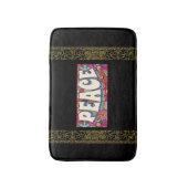 Peace Bath Mat (Voorkant Verticaal)