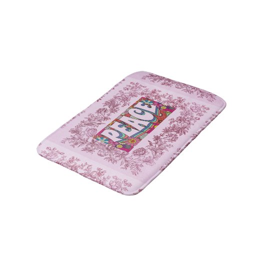 Peace Bath Mat (Gekanteld)