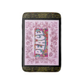 Peace Bath Mat (Voorkant Verticaal)
